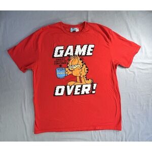 Truffle Shuffle‎ Garfield Game Over Men's Fits Large Says XL